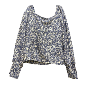 LC Lauren Conrad Women’s Floral Cropped Sweater